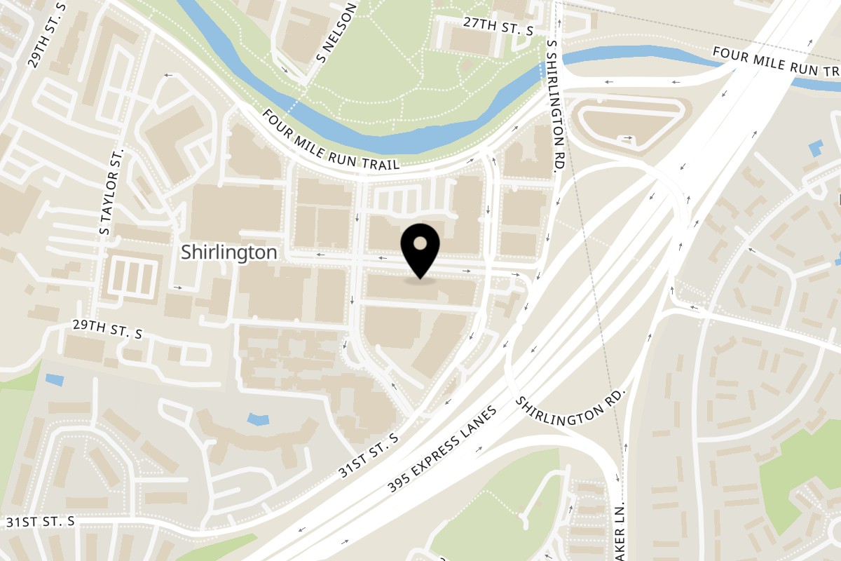 Map showing the location of Guapo's Cocina & Bar Arlington on 4028 Campbell Ave in Arlington